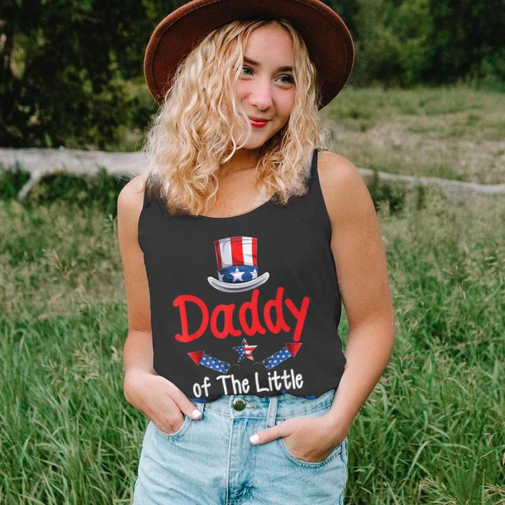 Funny 4Th Of July Daddy Of The Little Firecracker V2 Unisex Tank Top