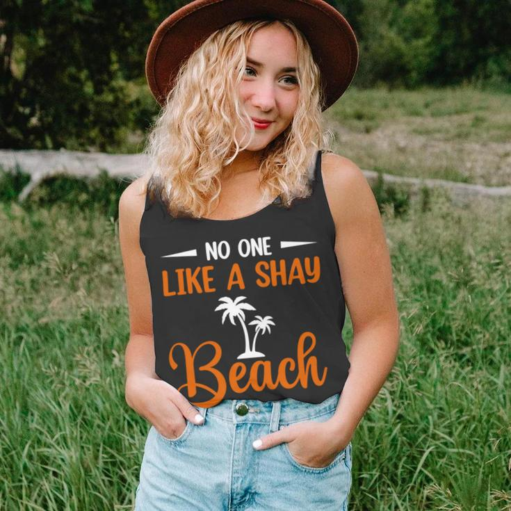 Funny No One Like A Shay Beach Palm Tree Summer Vacation Unisex Tank Top