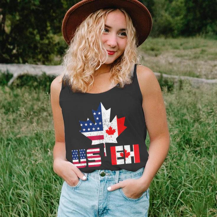 Happy Canada Day Usa Pride Us Flag Day Useh Canadian Unisex Tank Top