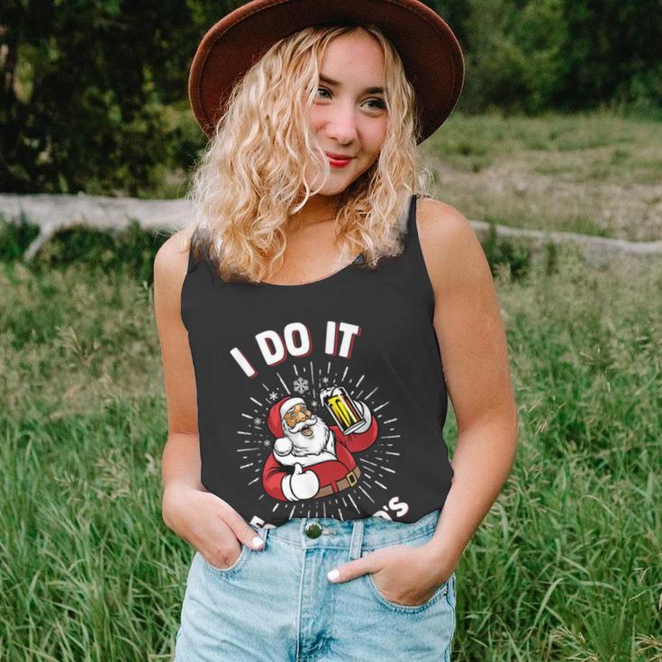 I Do It For The Hos Santa Claus Beer Unisex Tank Top