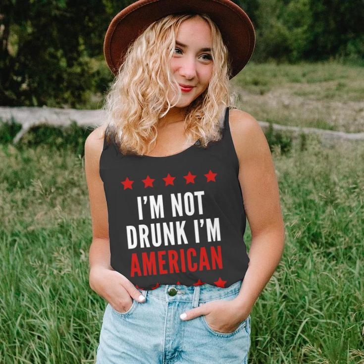 Im Not Drunk Im American Funny 4Th Of July Tee Unisex Tank Top