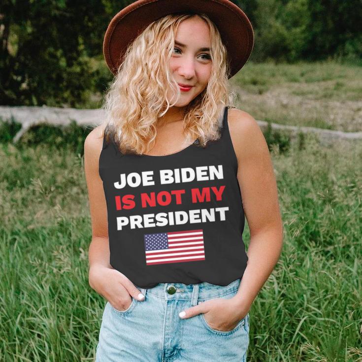 Joe Biden Is Not My President Not My President Unisex Tank Top