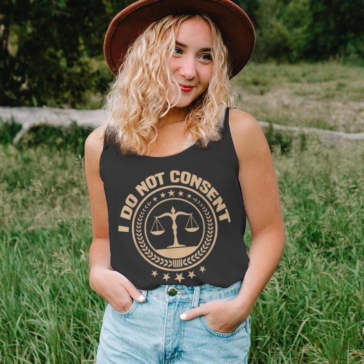 Lawyer I Do Not Consent Future Attorney Retired Lawyer Unisex Tank Top