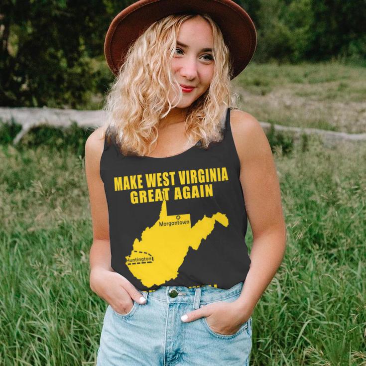 Make West Virginia Great Again Build A Wall Unisex Tank Top