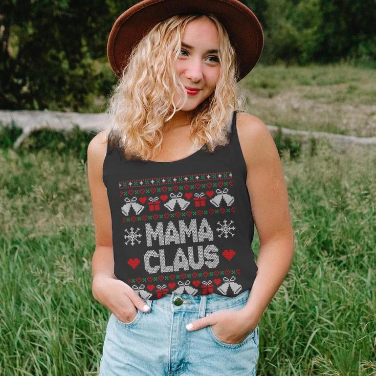 Mama Claus Christmas Ugly Sweater Unisex Tank Top