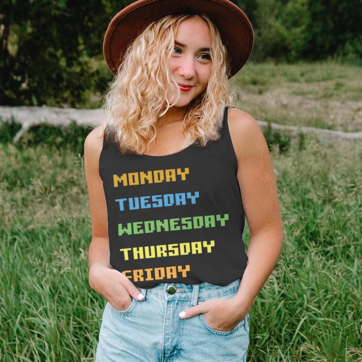 Monday To Friday On Duty Unisex Tank Top