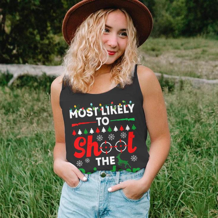 Most Likely To Shoot The Reindeer 556 Shirt Unisex Tank Top