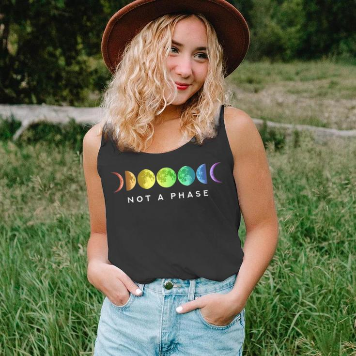 Not A Phase Moon Lgbt Gay Pride Unisex Tank Top