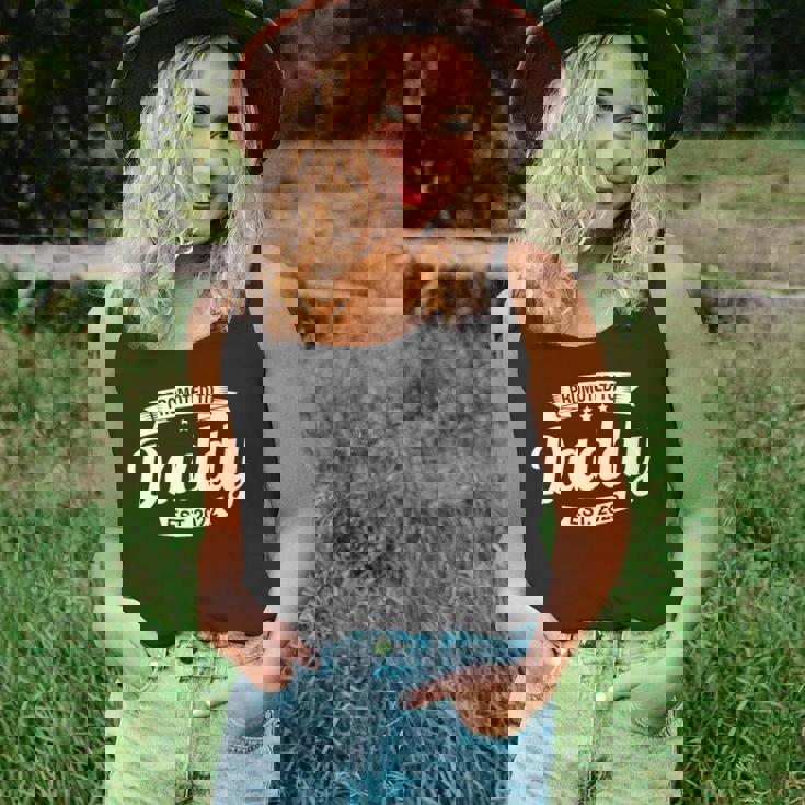 Mens Promote Daddy Est 2022 Dad Est 2022 First Fathers Day Tank Top