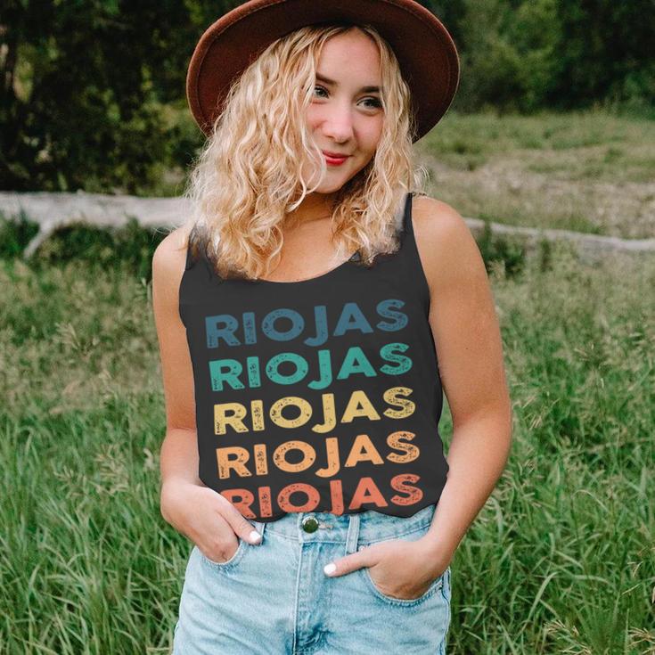 Riojas Name Shirt Riojas Family Name Unisex Tank Top