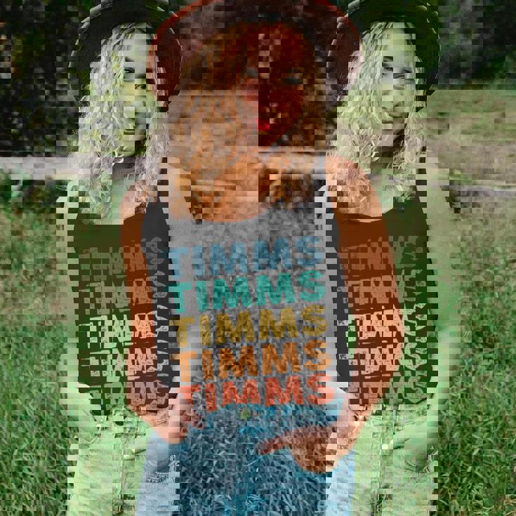 Timms Name Shirt Timms Family Name Unisex Tank Top