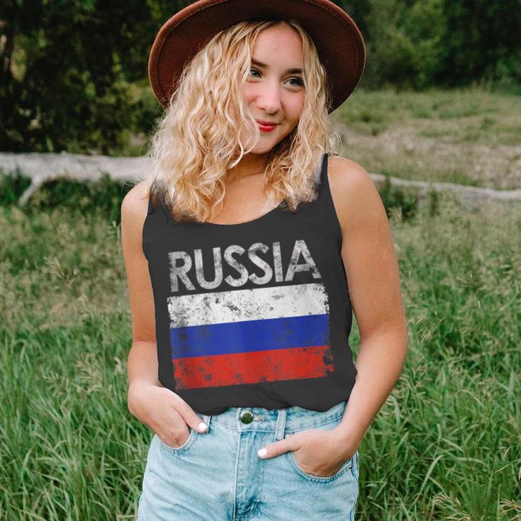 Vintage Russia Russian Flag Pride 500 Trending Shirt Unisex Tank Top