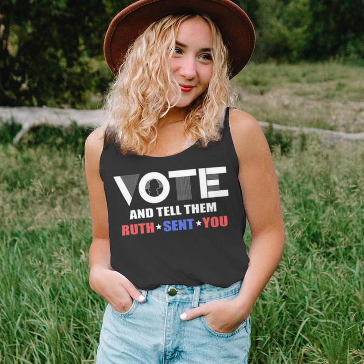 Vote Tell Them Ruth Sent You 32 Shirt Unisex Tank Top