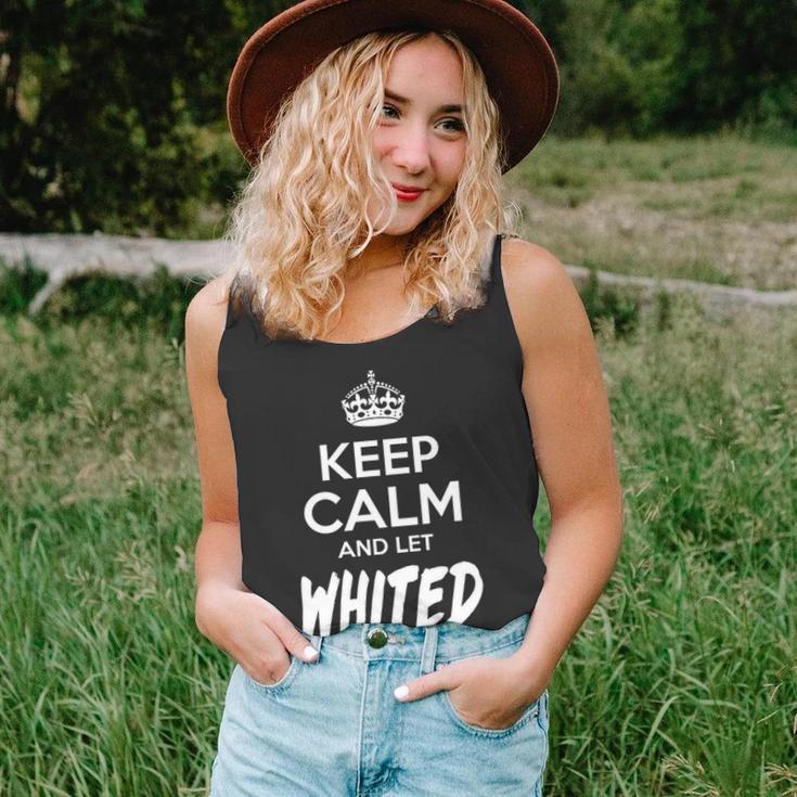 Whited Name Gift Keep Calm And Let Whited Handle It Unisex Tank Top