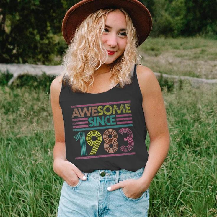 Womens Awesome Since 1983 39Th Birthday Gifts 39 Years Old Unisex Tank Top