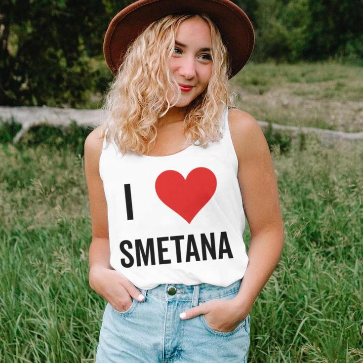 I Heart Smetana The Smetana Man I Love Smetana Unisex Tank Top