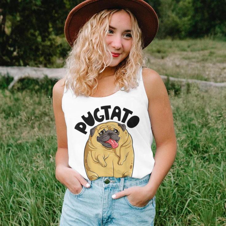 Pugtato Pug Potato Dog Lovers Costume Funny Meme Gifts Unisex Tank Top