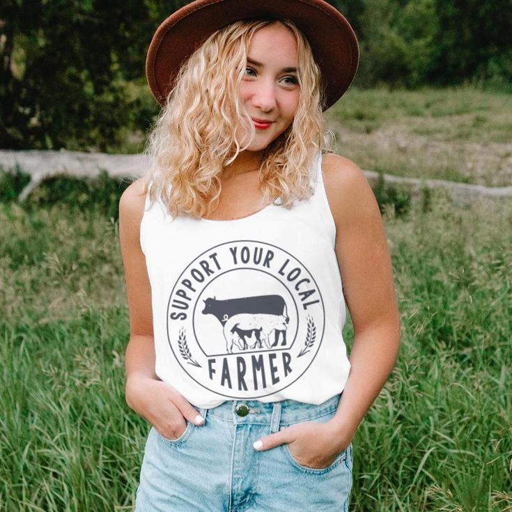 Support Your Local Farmer Unisex Tank Top