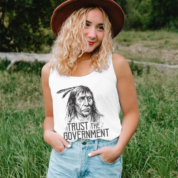 Trust The Government Native American Unisex Tank Top