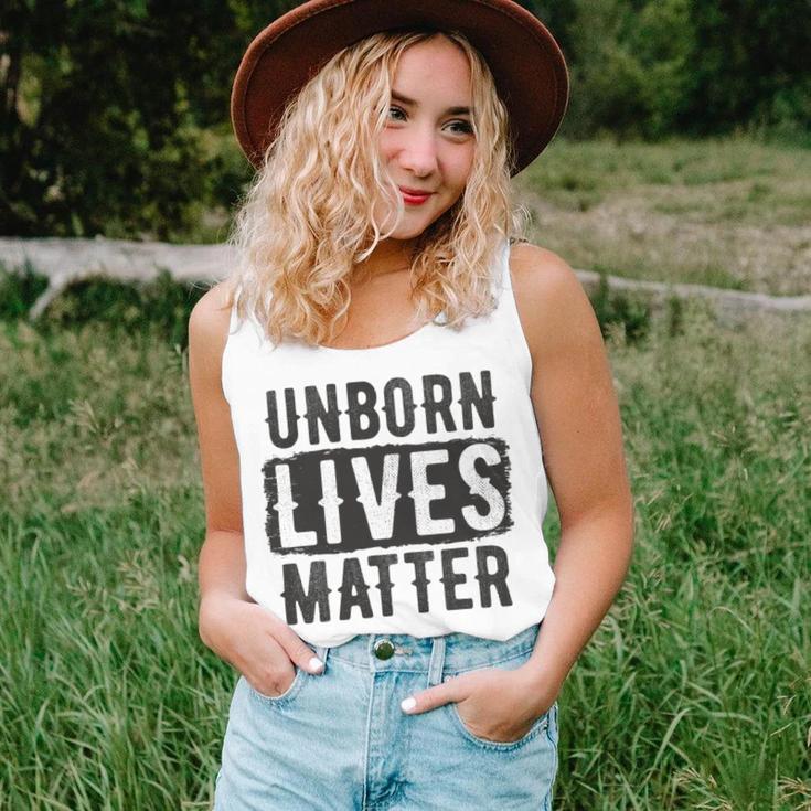 Unborn Lives Matter Unisex Tank Top