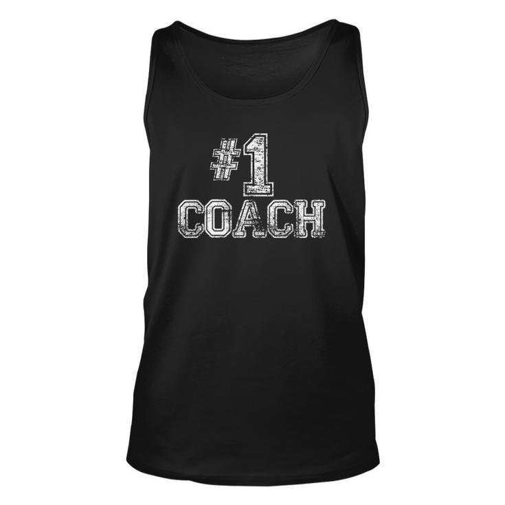 1 Coach - Number One Team Gift Tee Unisex Tank Top