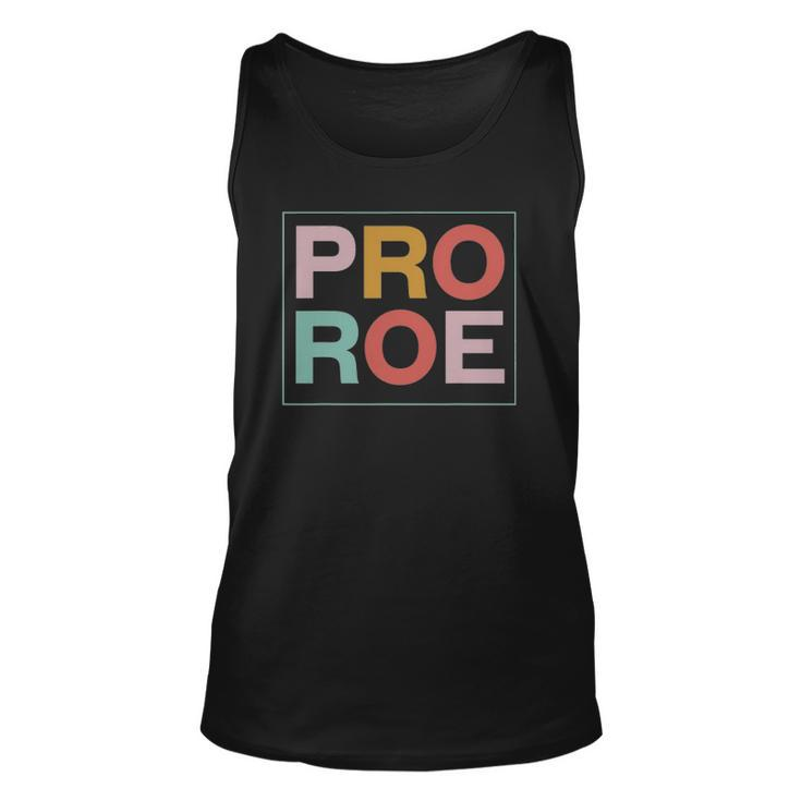 1973 Pro Roe Pro-Choice Feminist Unisex Tank Top