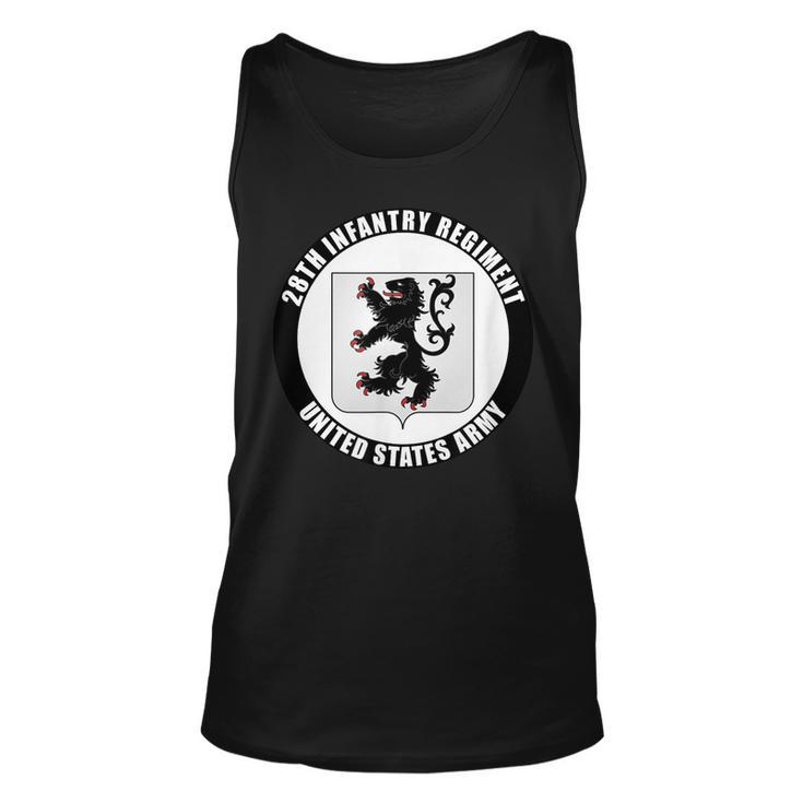 28Th Infantry Regiment United States Army Veteran Military Unisex Tank Top
