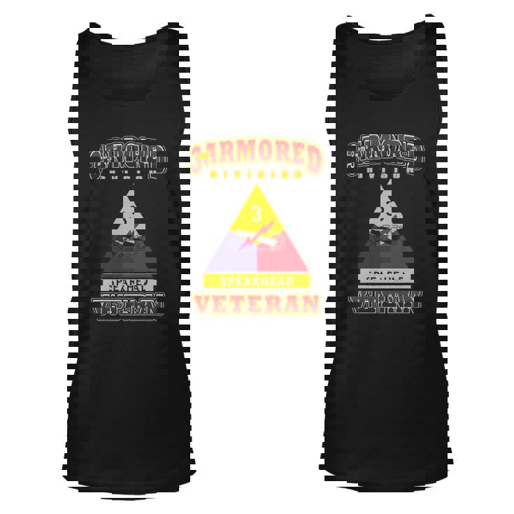 3Rd Armored Division Spearhead Veteran Unisex Tank Top