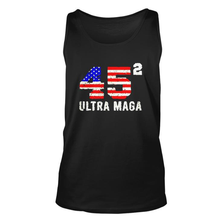 45 Squared Trump Ultra Maga Unisex Tank Top