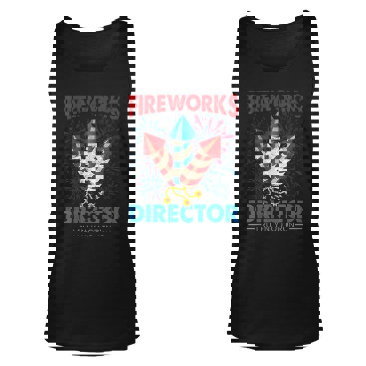 4Th Of July - Fireworks Director I Run You Run Fourth July  Unisex Tank Top