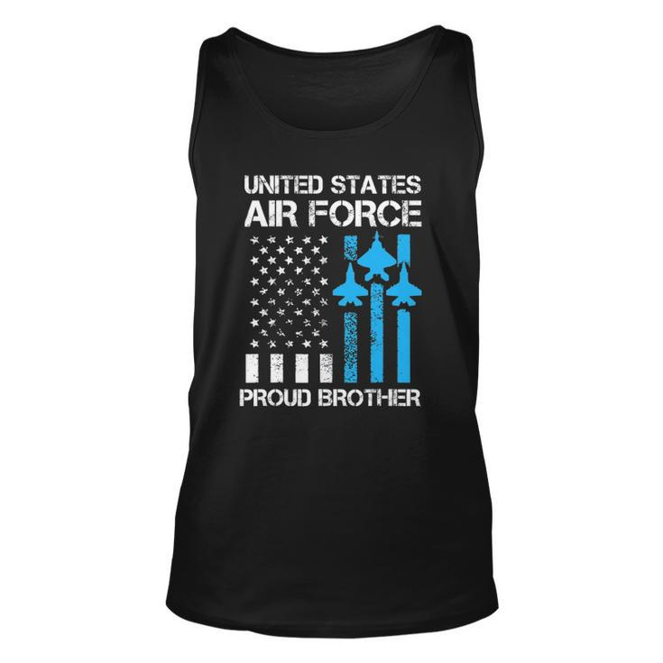 Air Force Us Veteran Proud Air Force Brother 4Th Of July Unisex Tank Top