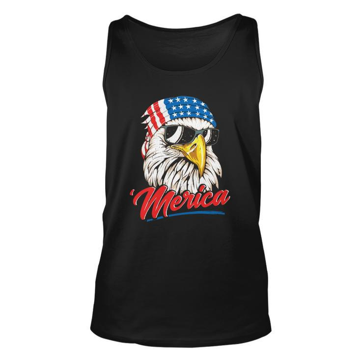 Bald Eagle Merica 80S Mullet Eagle America Usa 4Th Of July Essential Tank Top