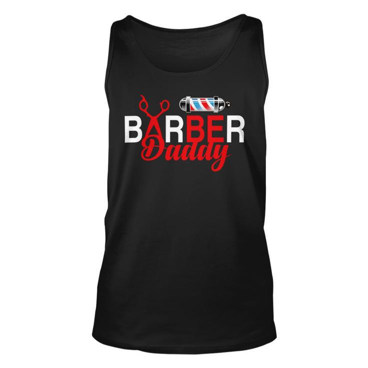 Barber Daddy Fathers Day T Shirts  Unisex Tank Top