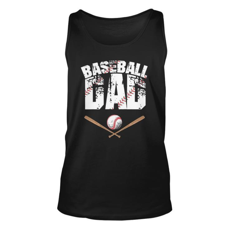 Baseball Dad - Baseball Lover For Father Unisex Tank Top