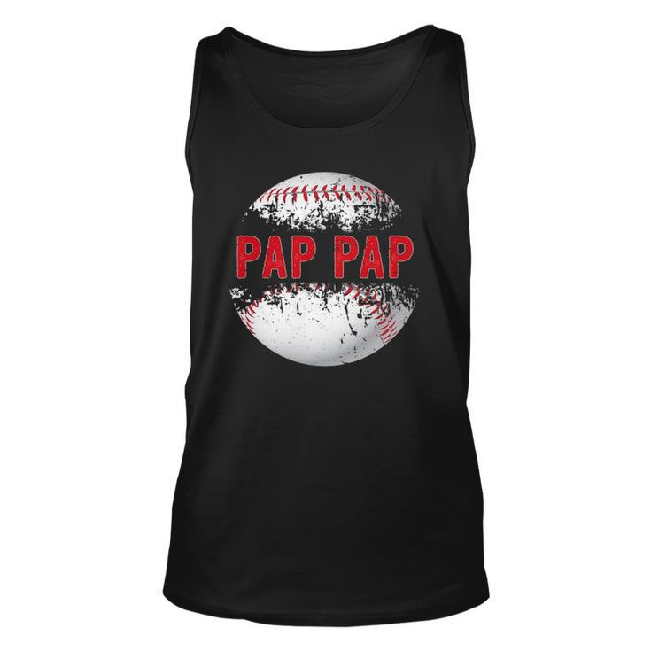 Baseball Softball Lover Ball Pap Pap Fathers Day Dad Papa Unisex Tank Top