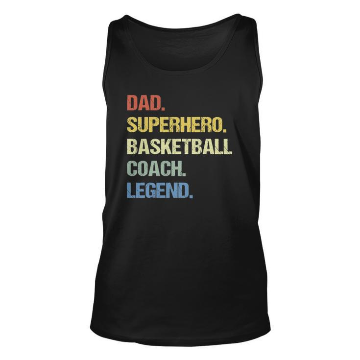 Basketball Coach Dad Sport Lover Unisex Tank Top