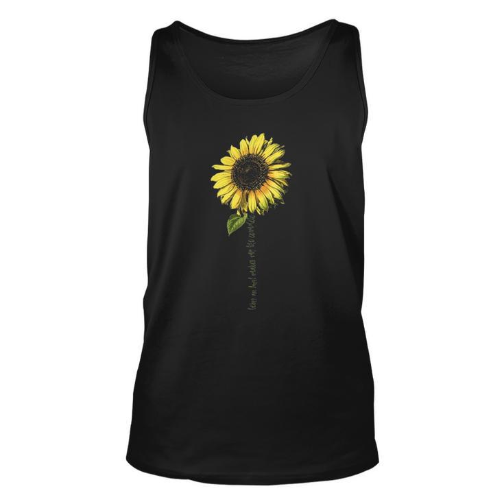 Being An Aunt Makes My Life Complete  Sunflower Gift Unisex Tank Top