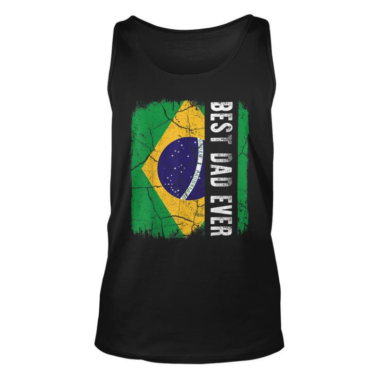 Best Brazilian Dad Ever Brazil Daddy Fathers Day Unisex Tank Top
