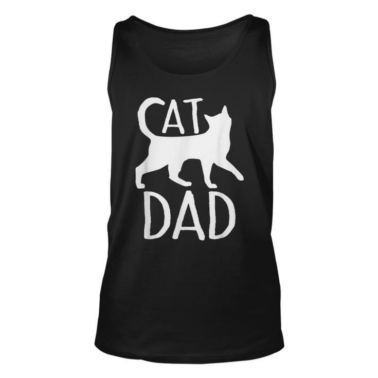 Best Cat Dad  Fathers Day Kitty Daddy Papa Christmas  V3 Unisex Tank Top