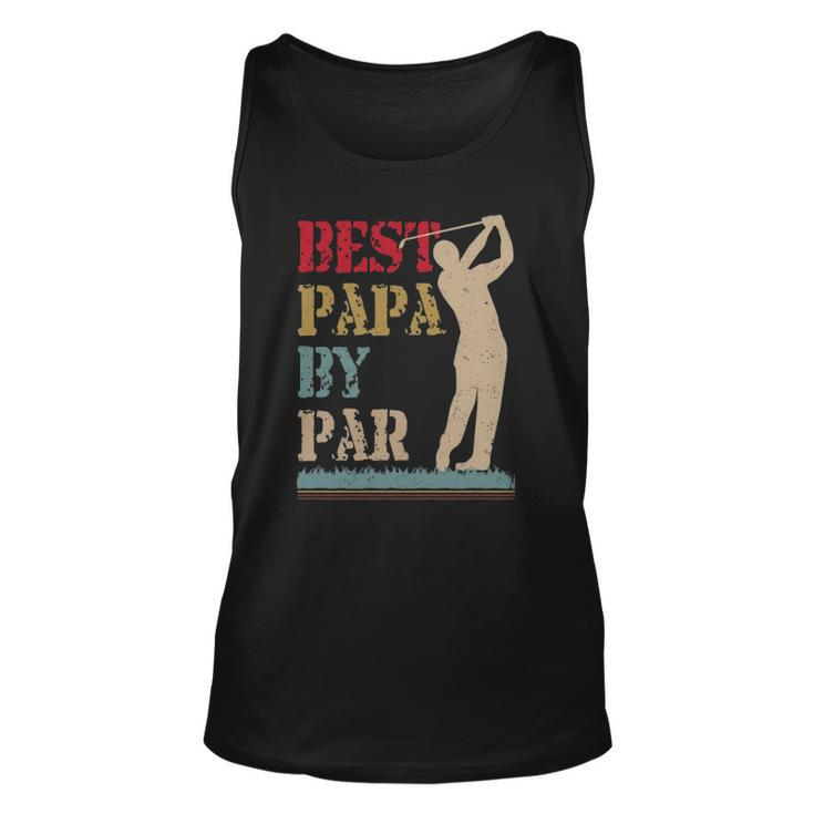 Best Papa By Par Golf Essential Unisex Tank Top