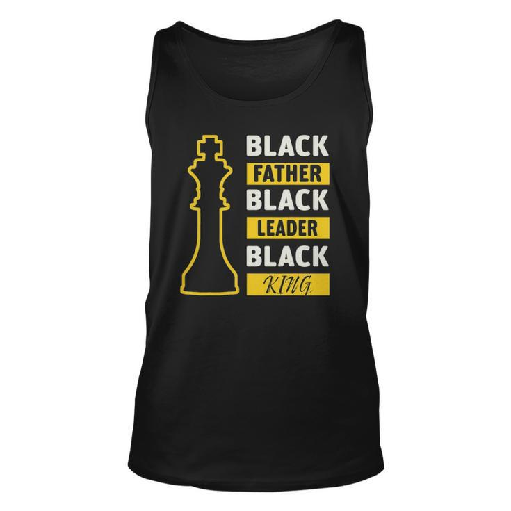 Black Father Black King Fathers Day Unisex Tank Top