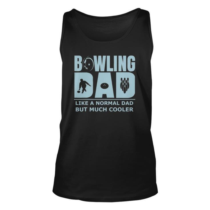 Mens Bowling Dad Ten Pin Bowler Unique Affordable Idea Tank Top