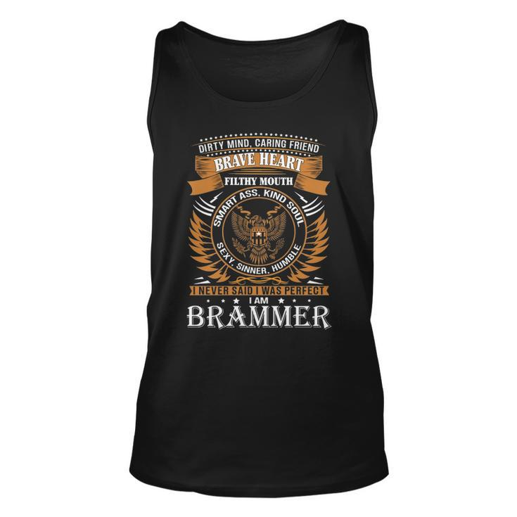 Brammer Name Gift   Brammer Brave Heart Unisex Tank Top