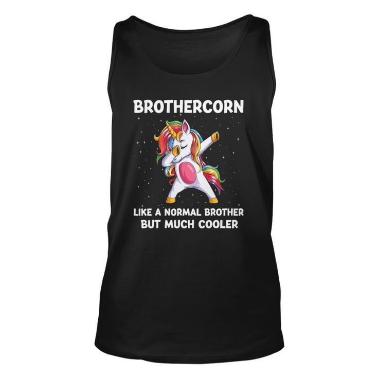 Brothercorn Brother Unicorn Birthday Family Matching Bday Unisex Tank Top