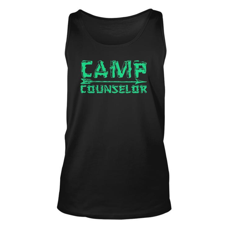 Camp Counselor Camping Camper Gift Unisex Tank Top
