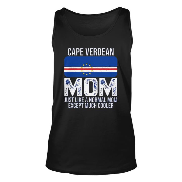 Cape Verdean Mom Cape Verde Flag Design For Mothers Day Unisex Tank Top