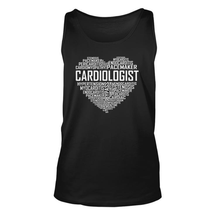 Cardiologist Heart Gift Cardiology Graduate Gifts Unisex Tank Top