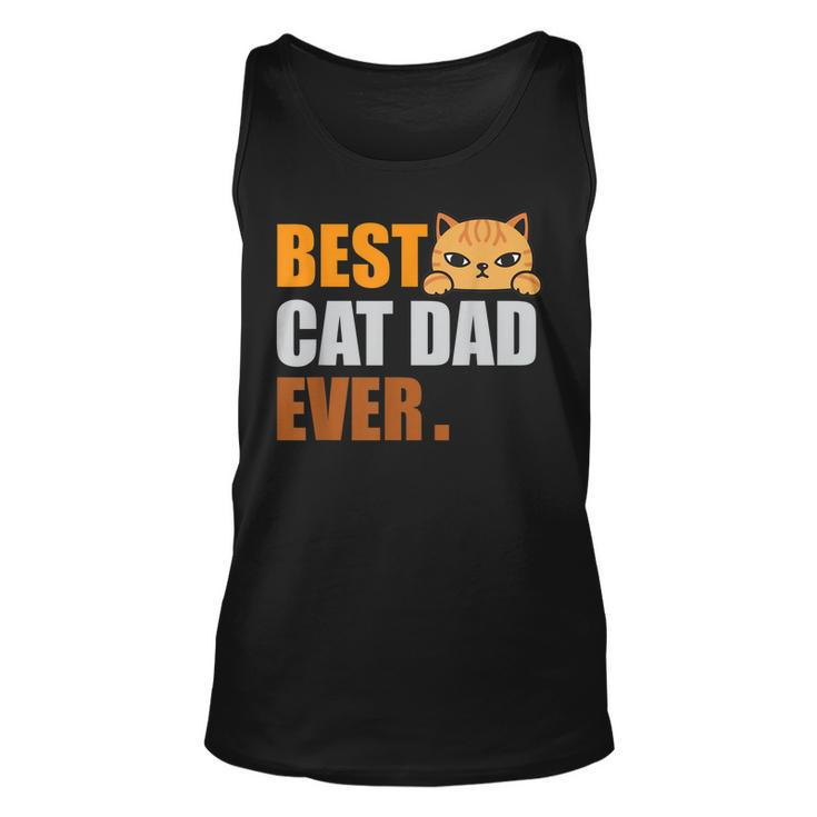 Cat Dad  Fathers Day Men Kitty Daddy Papa Christmas  V3 Unisex Tank Top