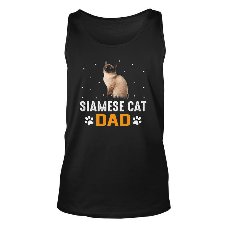 Cat - Siamese Cat Dad - Siamese Cat Unisex Tank Top