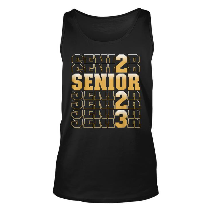 Class Of 2023 Senior 2023 Graduation Or First Day Of School Tank Top